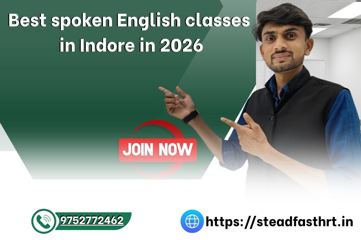 Find the best spoken English classes in Indore 2026. Improve fluency, confidence, and interview skills with expert training.